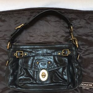 Gently used leather Coach purse.